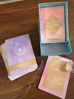 The Healing Mantra Deck by Matt Kahn - Affirmation Cards